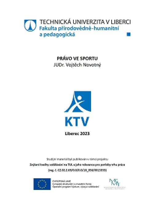 Právo ve sportu